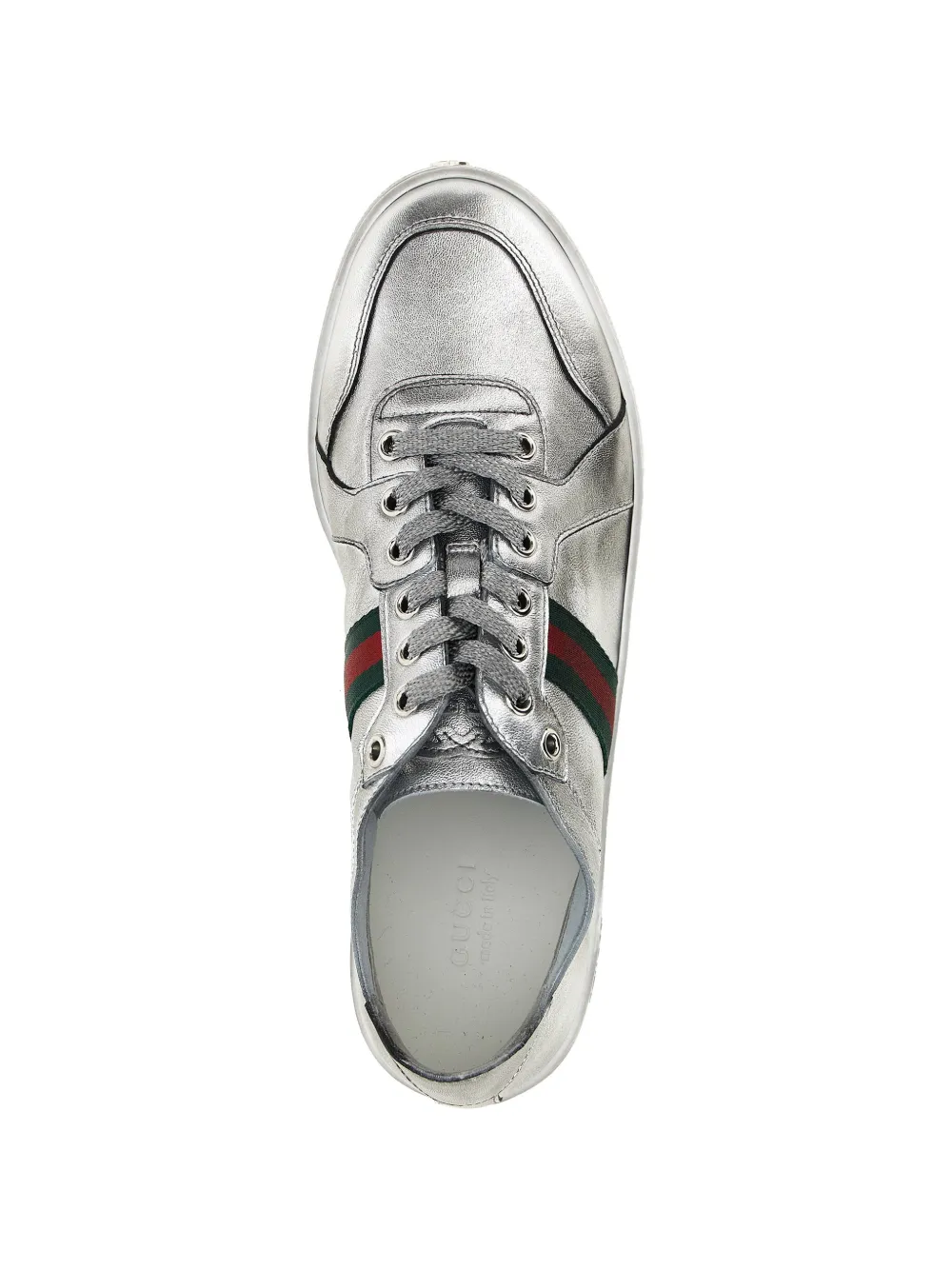 Gucci stretch low-top sneakers Zilver