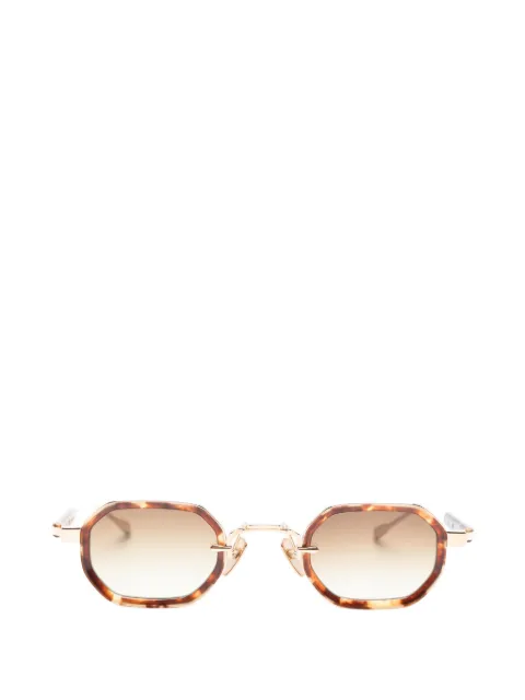 Sato Eyewear geometric-frame tortoiseshell sunglasses