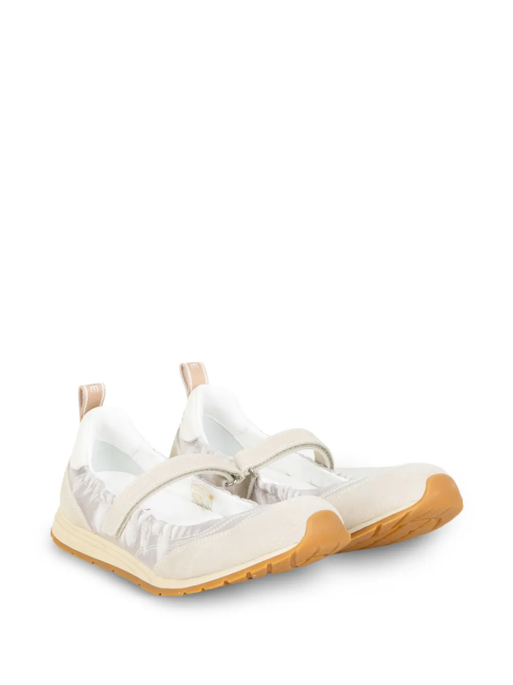 Voile Blanche Play babe touch-strap sneakers Wit
