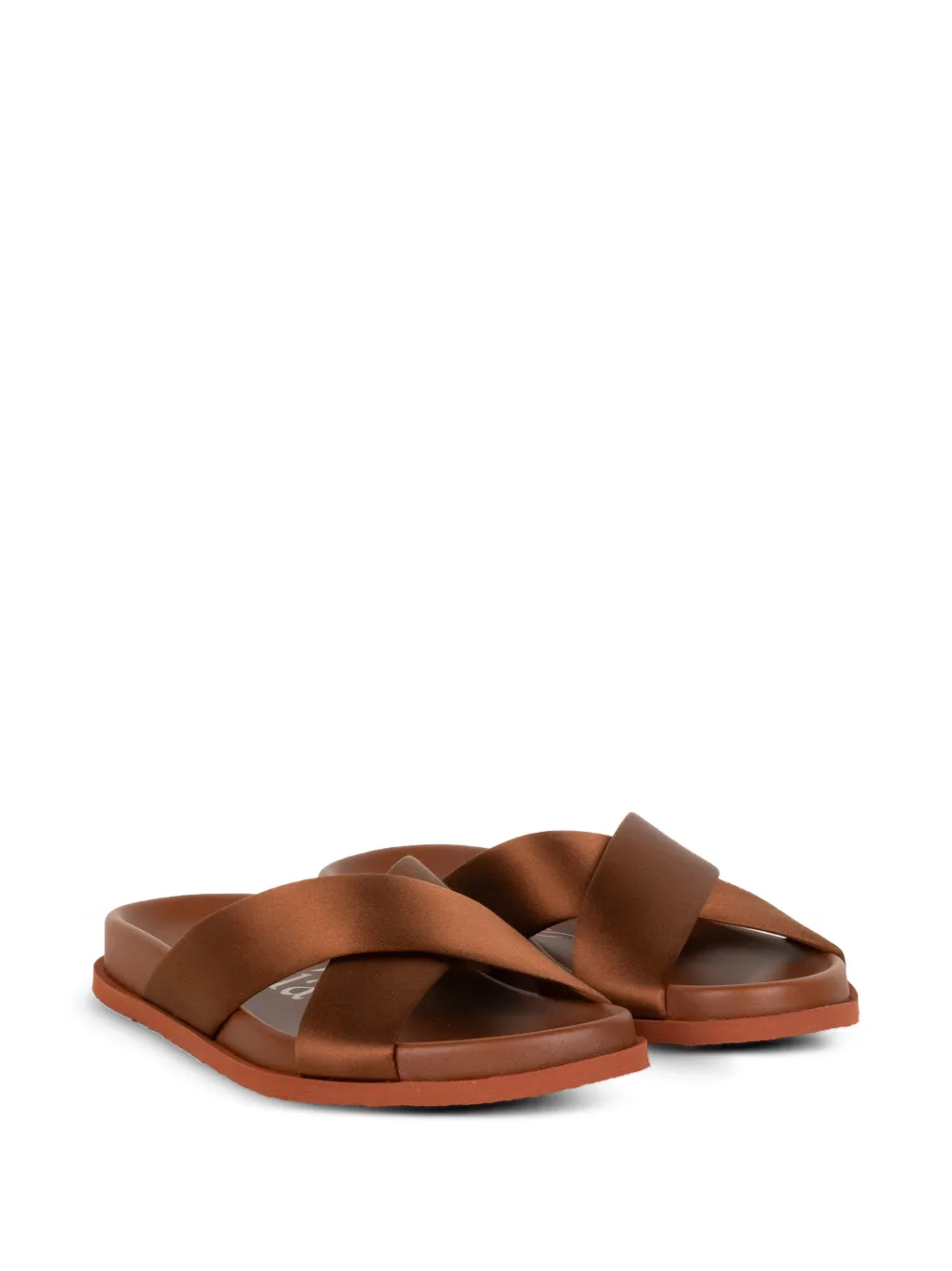 Pedro Garcia Daliana crossover-strap sandals Bruin