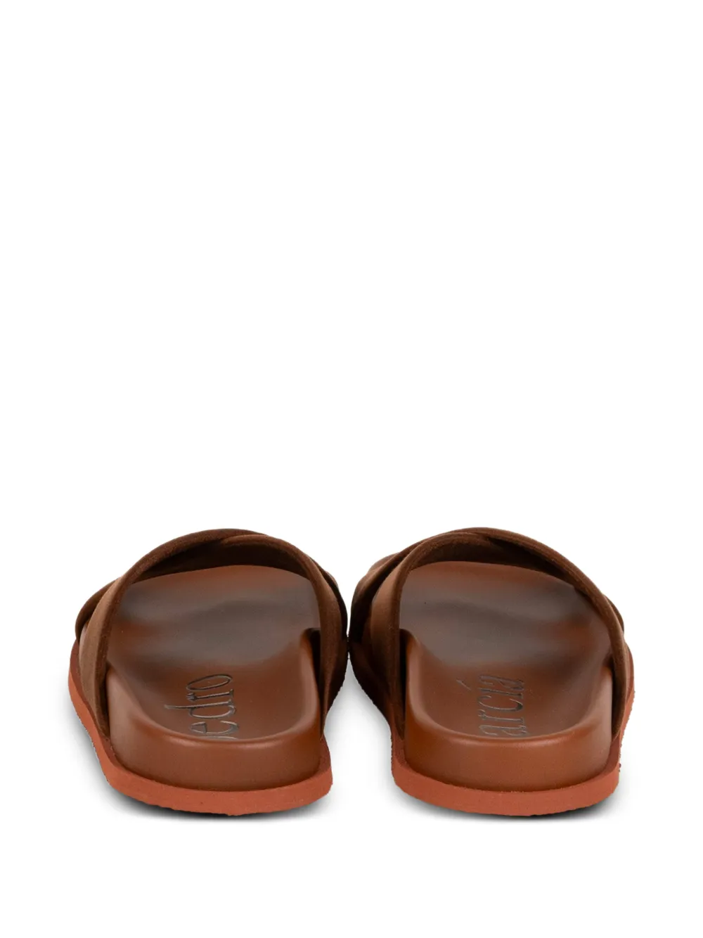 Pedro Garcia Daliana crossover-strap sandals Bruin
