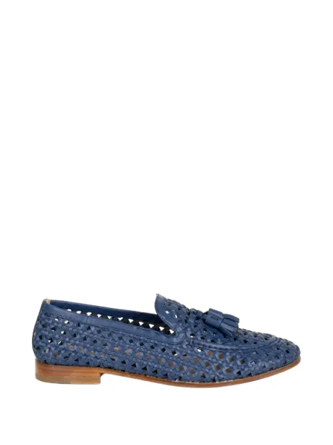 Fratelli Rossetti woven tassel loafers