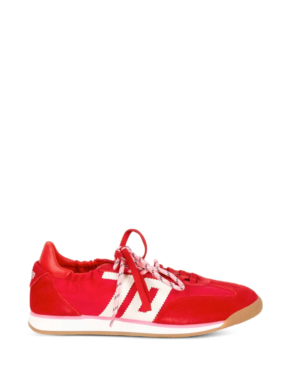 Back 70 Rocket A26 Logo-print Panelled Sneakers In Red