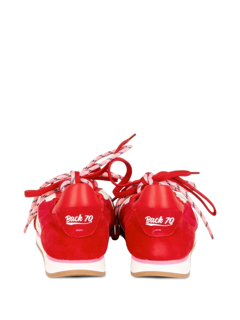 BACK 70 Rocket A26 sneakers met vlakken en logoprint Rood
