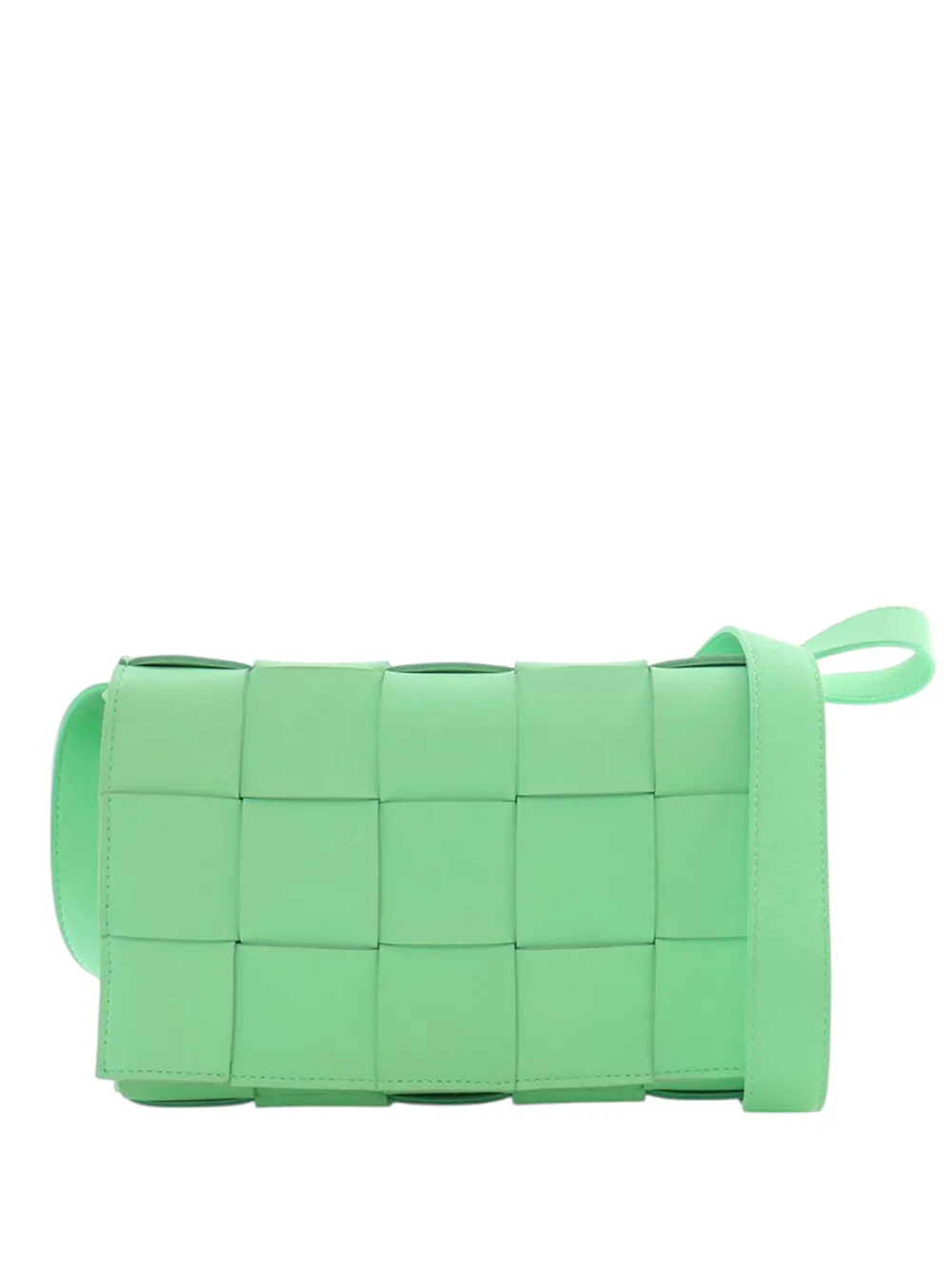 Bottega Veneta Pre-Owned 2012-2026 Nappa Intrecciato Cassette crossbody bag - Verde