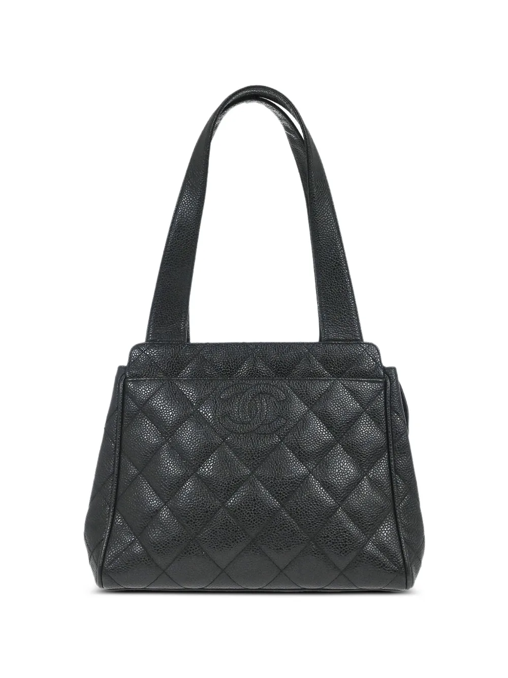 CHANEL Pre-Owned 1997 Caviar leather shoulder bag - Nero