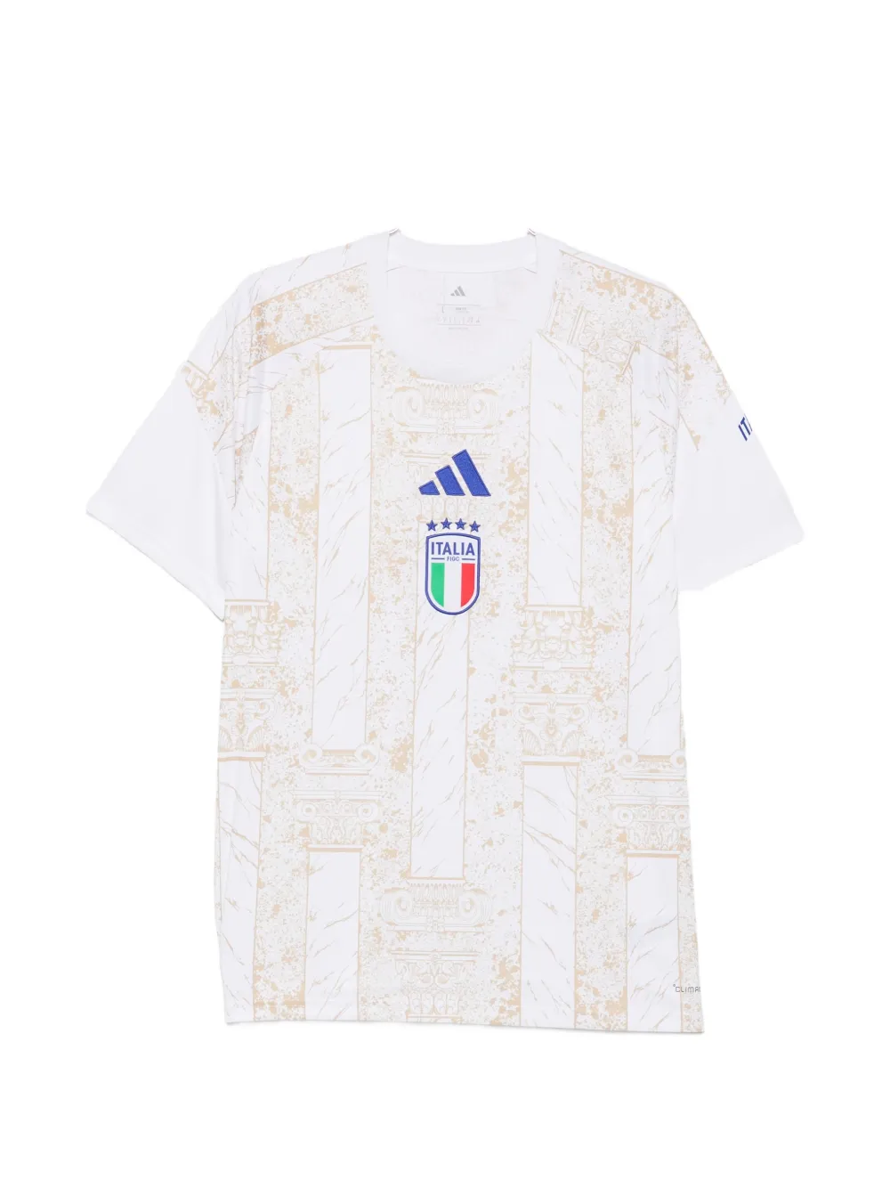 adidas logo-patch T-shirt - Weiß