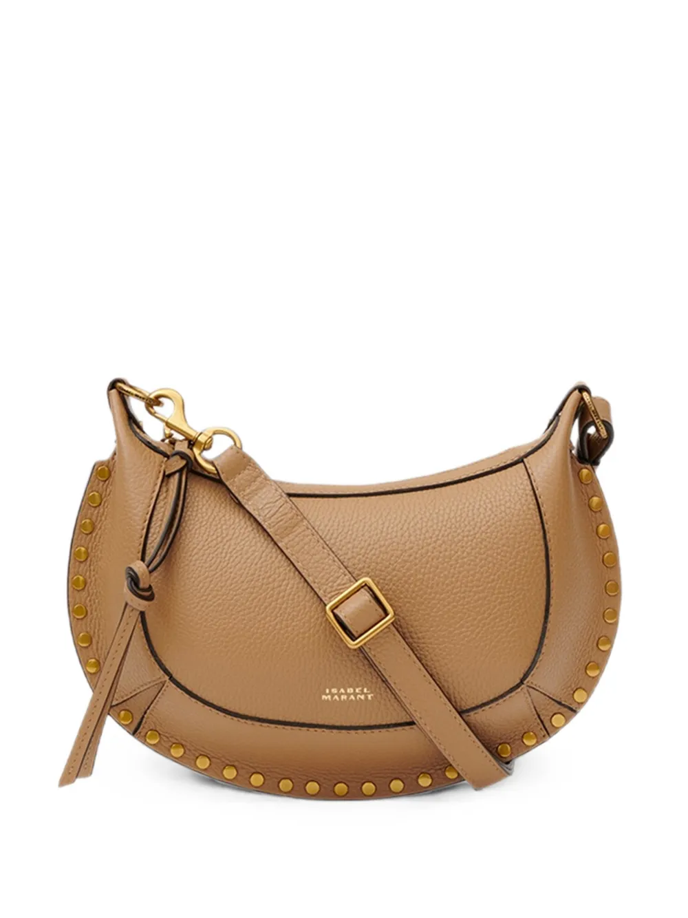 ISABEL MARANT Oskan Moon grained bag - Toni neutri