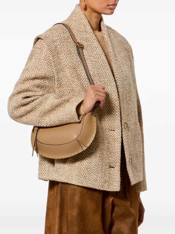 【希少】ISABEL MARANT OSKAN ショルダーバッグ スタッズ ISABEL MARANT Oskan Moon スタッズ ショルダーバッグ | ニュートラル