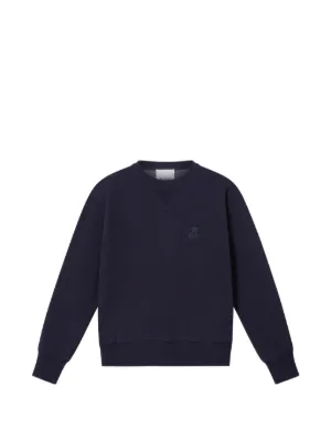 VETEMENTS Embroidered Sweatshirt | Blue | FARFETCH