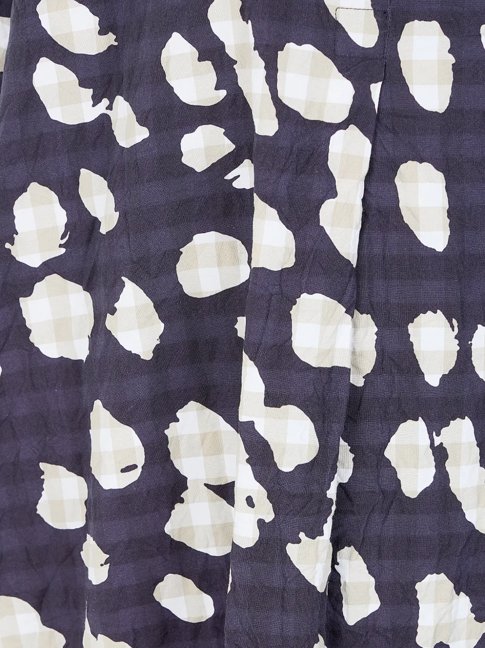 Daniela Gregis Check-print Patterned Dress In Brown