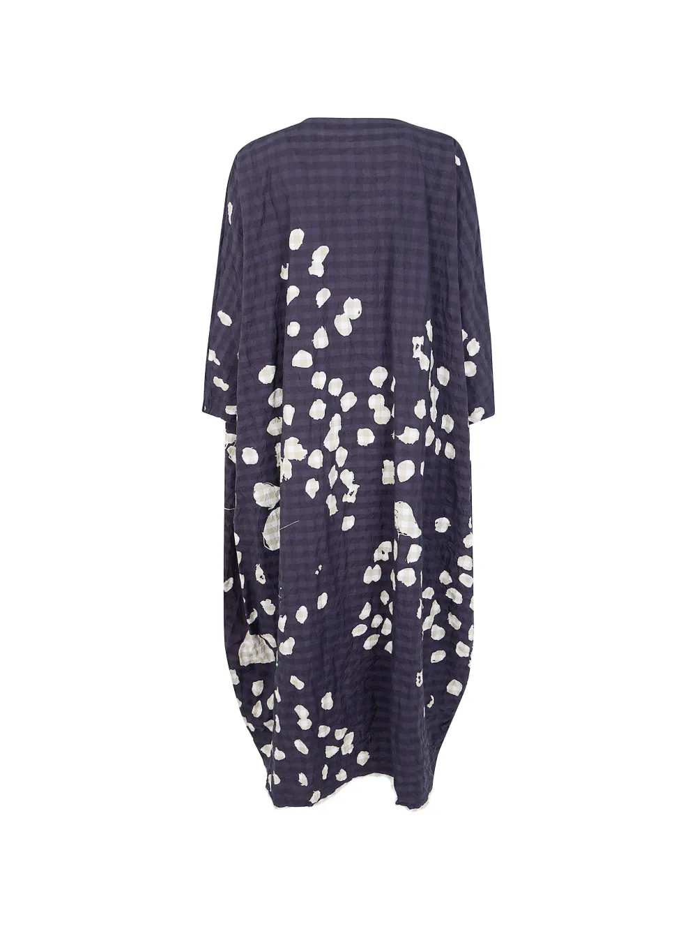 Daniela Gregis Check-print Patterned Dress In Brown