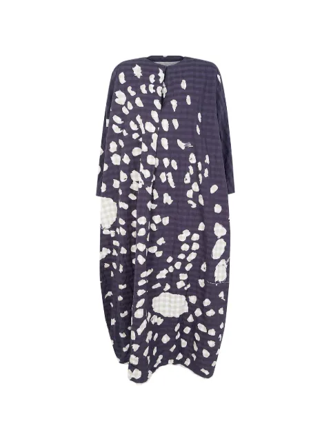 Daniela Gregis check-print patterned dress
