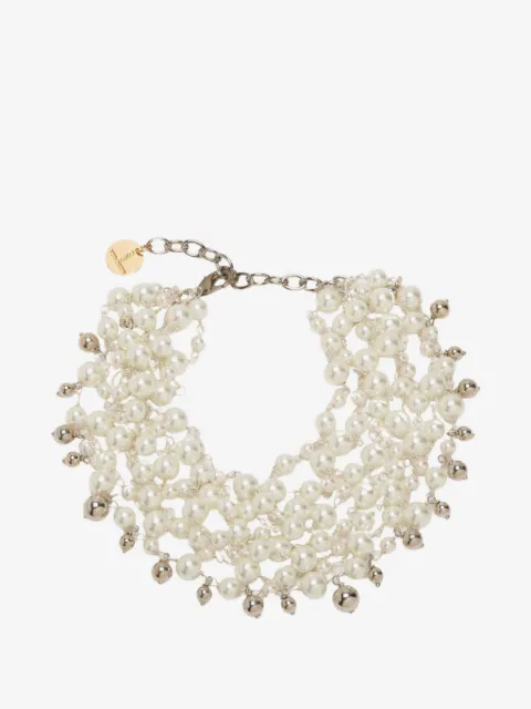 Silvia Gnecchi Miru faux-pearl beaded necklace