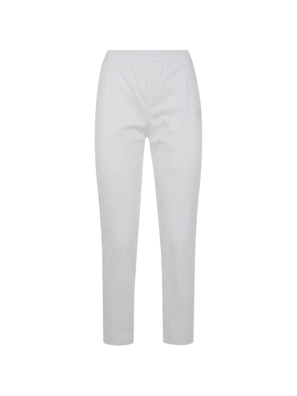 Liviana Conti Livi elasticated-waistband cotton trousers - Weiß