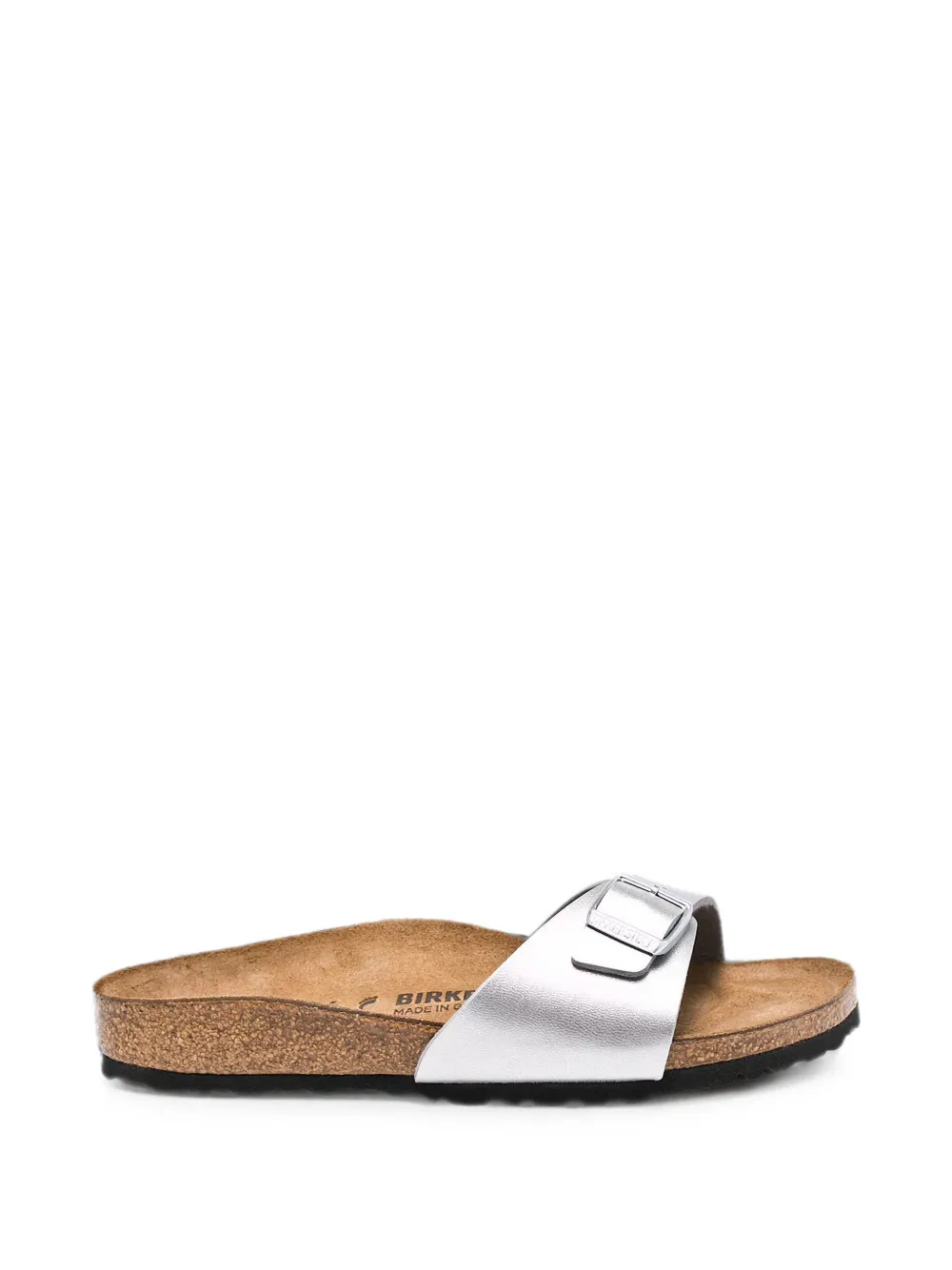 Birkenstock Madrid buckle-fastening sandals Zilver