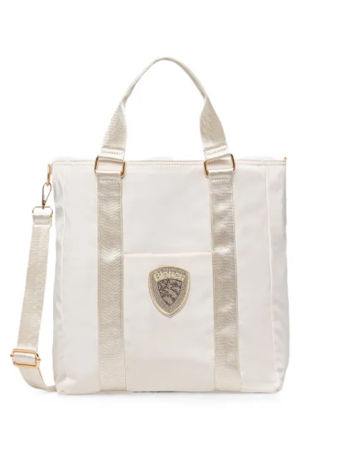 Blauer logo-patch tote bag