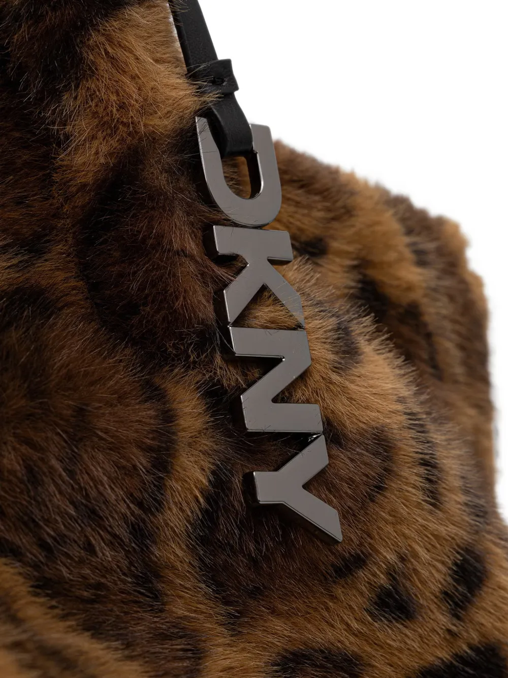 DKNY large Paula faux-fur tote bag Bruin