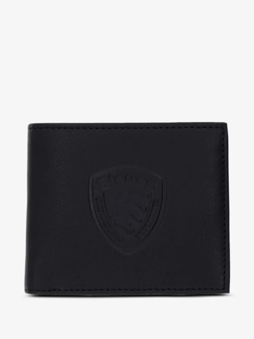 Blauer logo-embossed bifold wallet | Black | Image 1