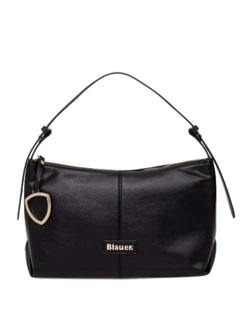 Blauer logo-plaque shoulder bag