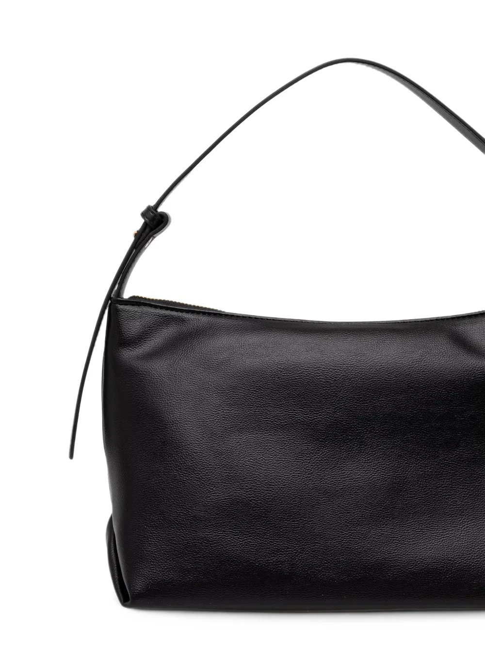 Blauer logo-plaque shoulder bag Zwart
