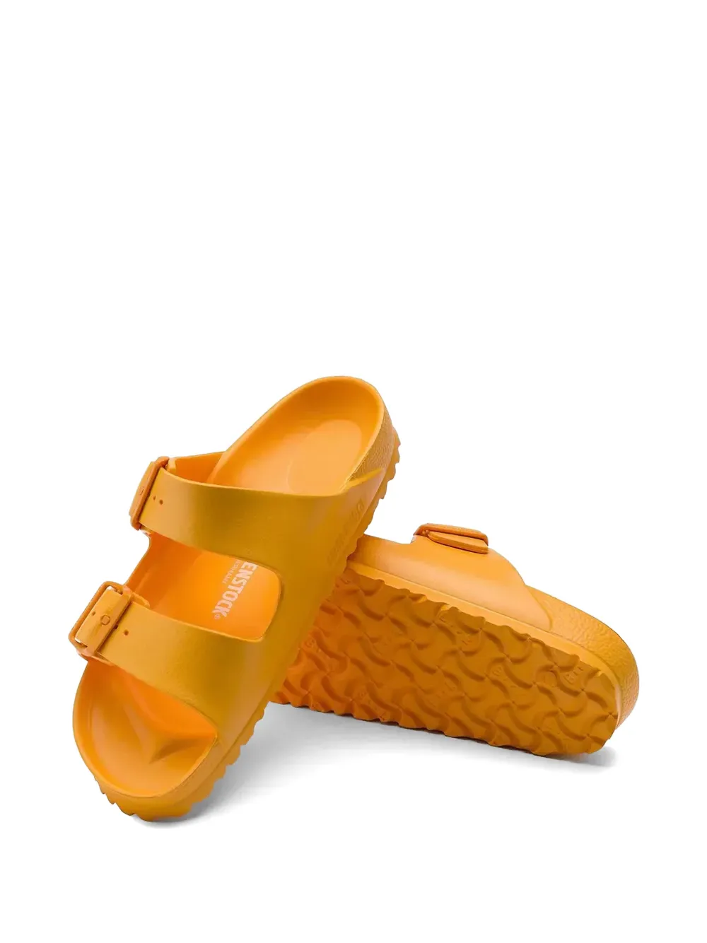 Birkenstock Arizona buckle-fastening slides Oranje