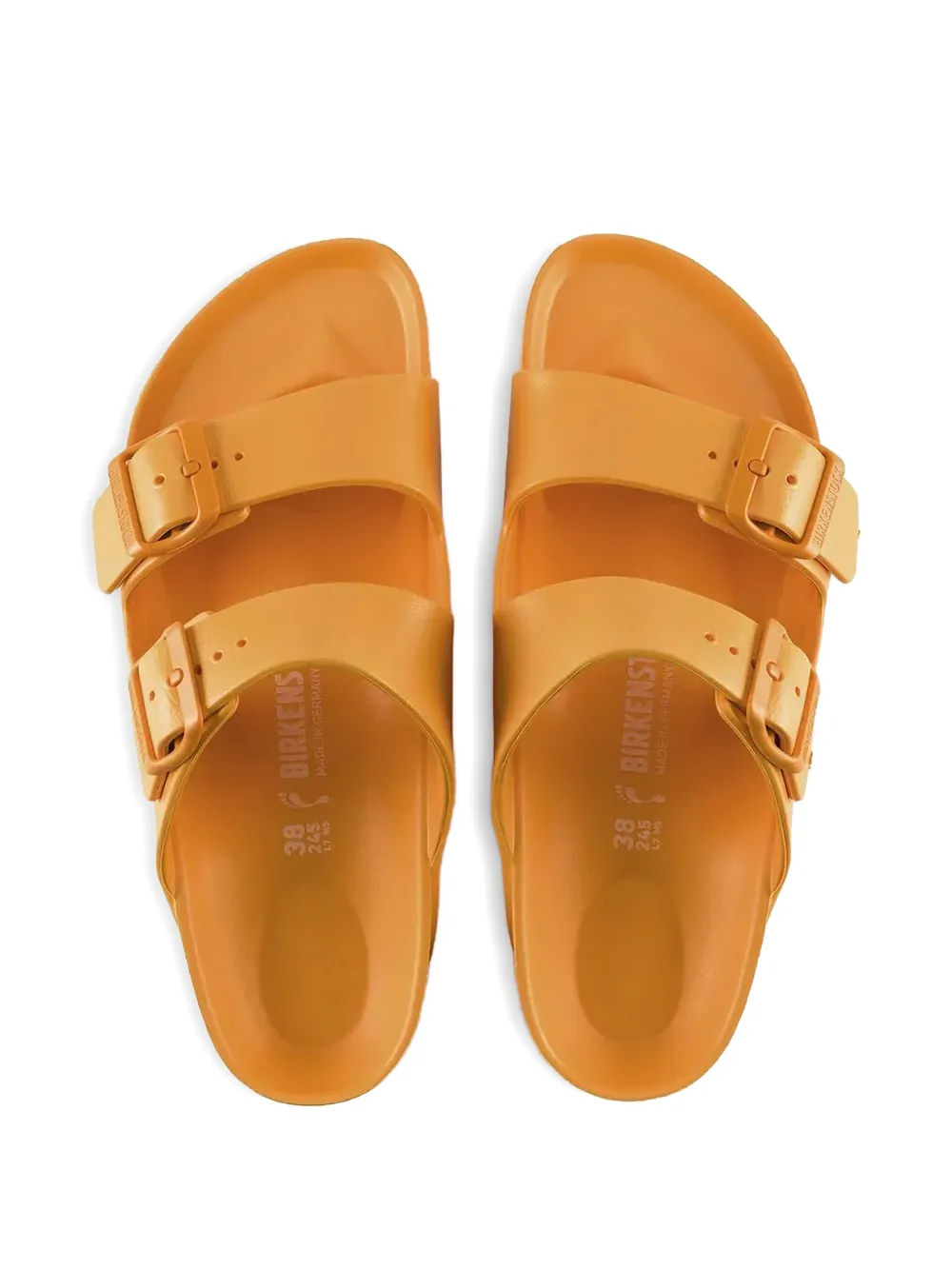 Birkenstock Arizona buckle-fastening slides Oranje