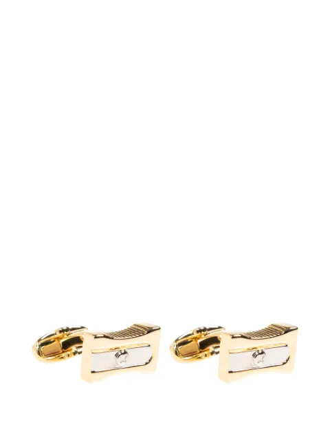 Paul Smith pencil-sharpener-motif cufflinks