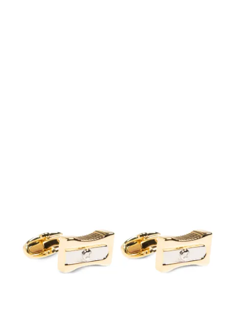 Paul Smith pencil-sharpener-motif cufflinks