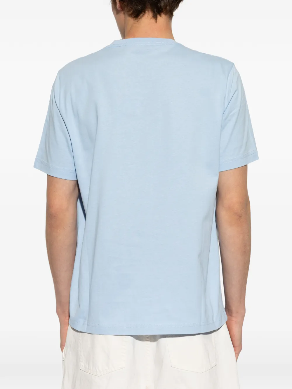 PS Paul Smith T-shirt met zebraprint Blauw