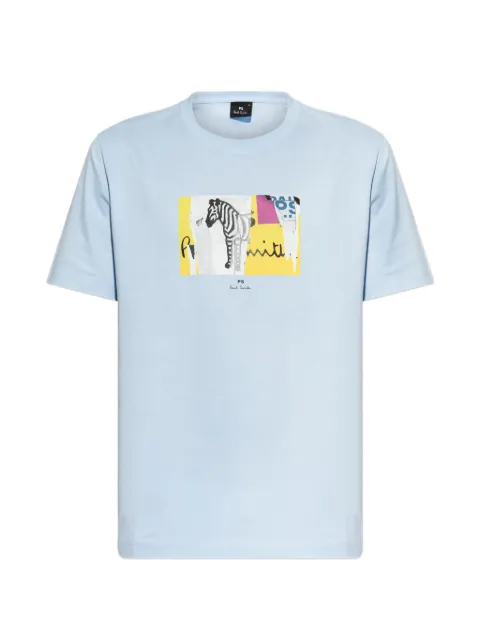 PS Paul Smith zebra-print T-shirt