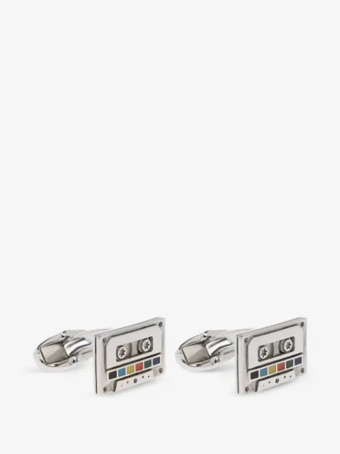 Paul Smith cassette-tape cufflinks