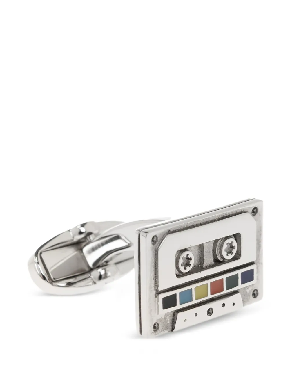 Paul Smith Manchetknopen met cassetteband Zilver