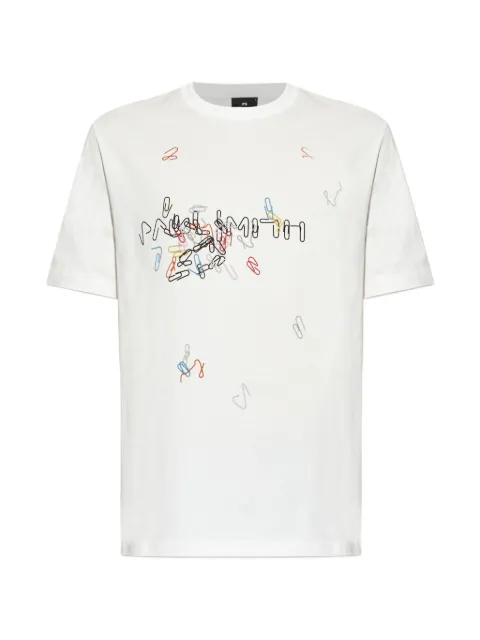 PS Paul Smith Paperclip' logo T-shirt