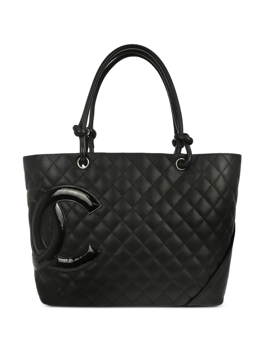 CHANEL Pre-Owned 2008 Cambon Ligne tote bag - Nero