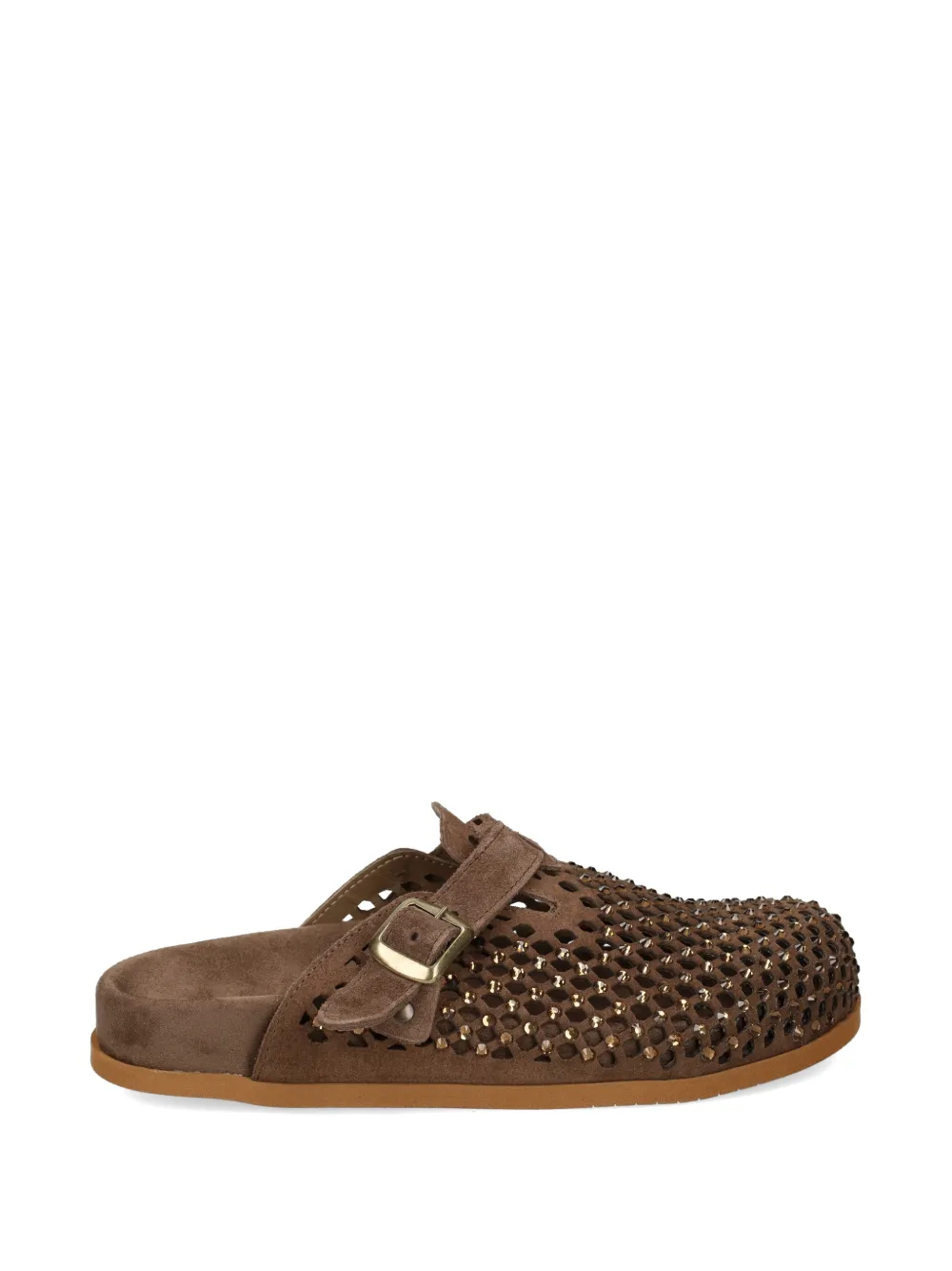 Metisse crystal-embellished mules Bruin