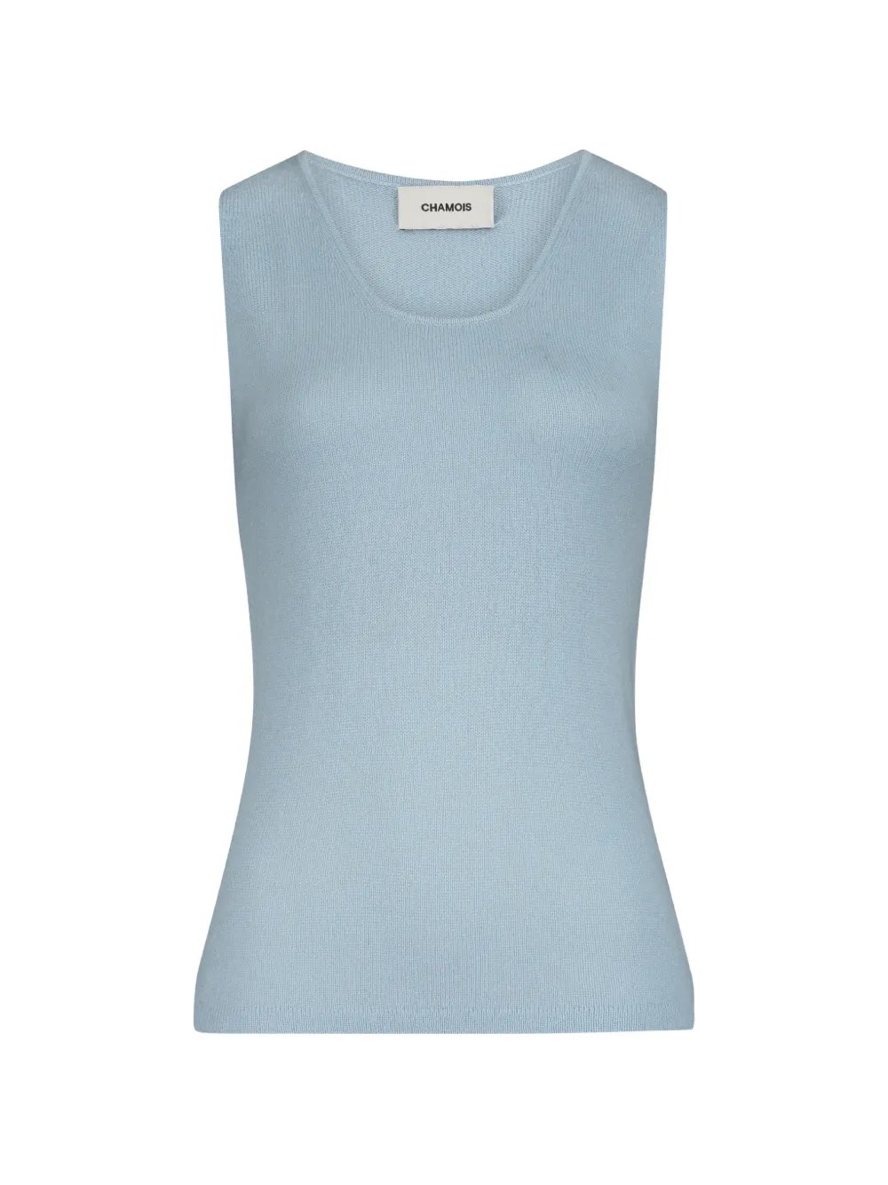 CHAMOIS Fou scoop-neck vest - Blau