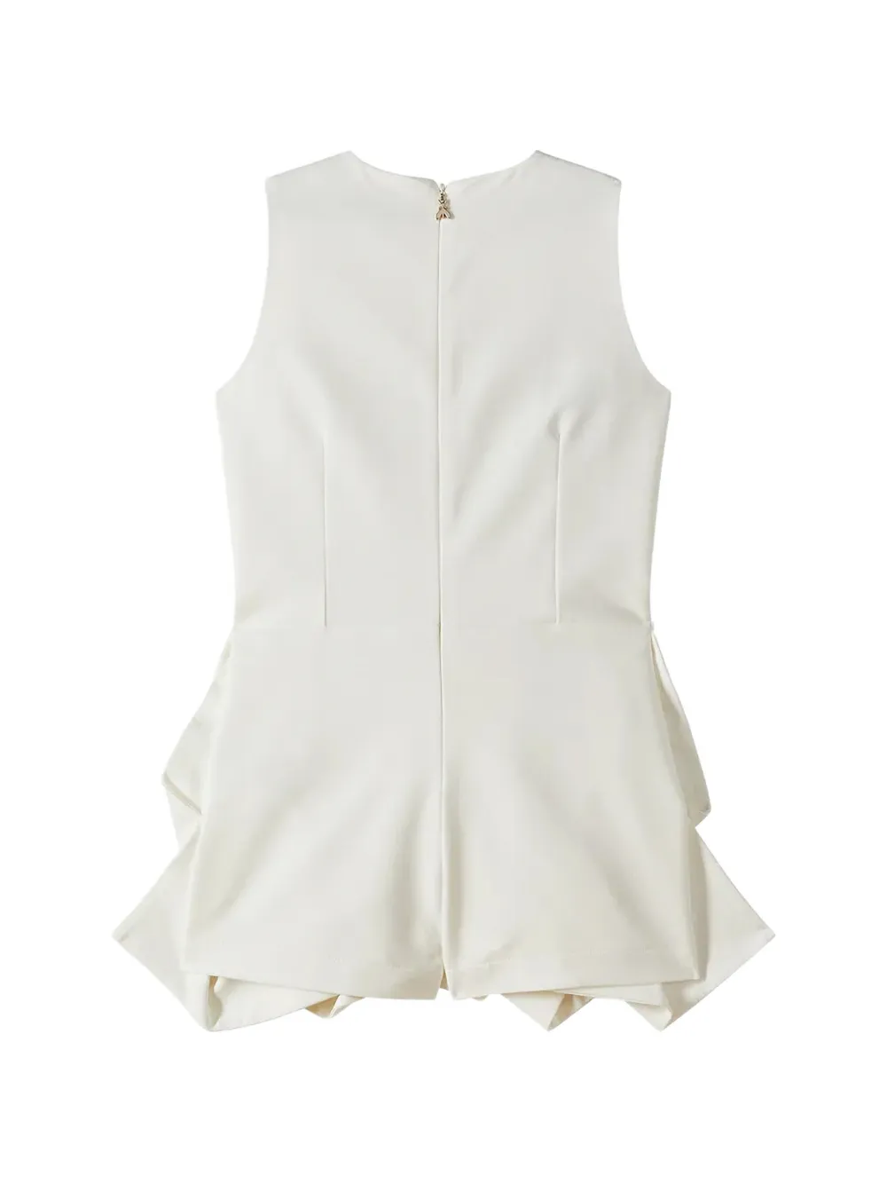 Patrizia Pepe girl Mouwloze jurk Wit