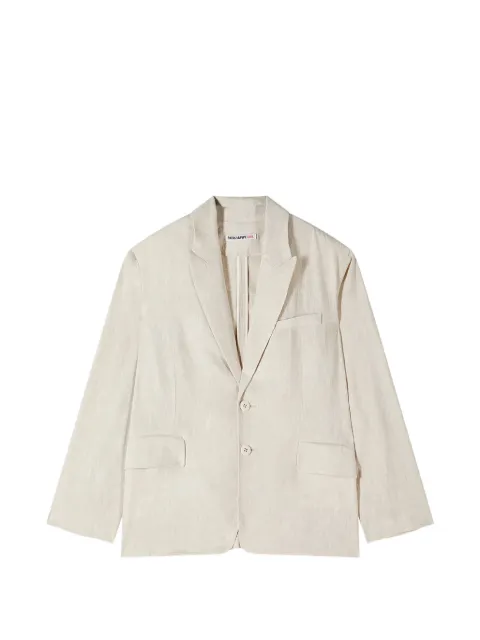 Patrizia Pepe girl notched-lapel single-breasted blazer
