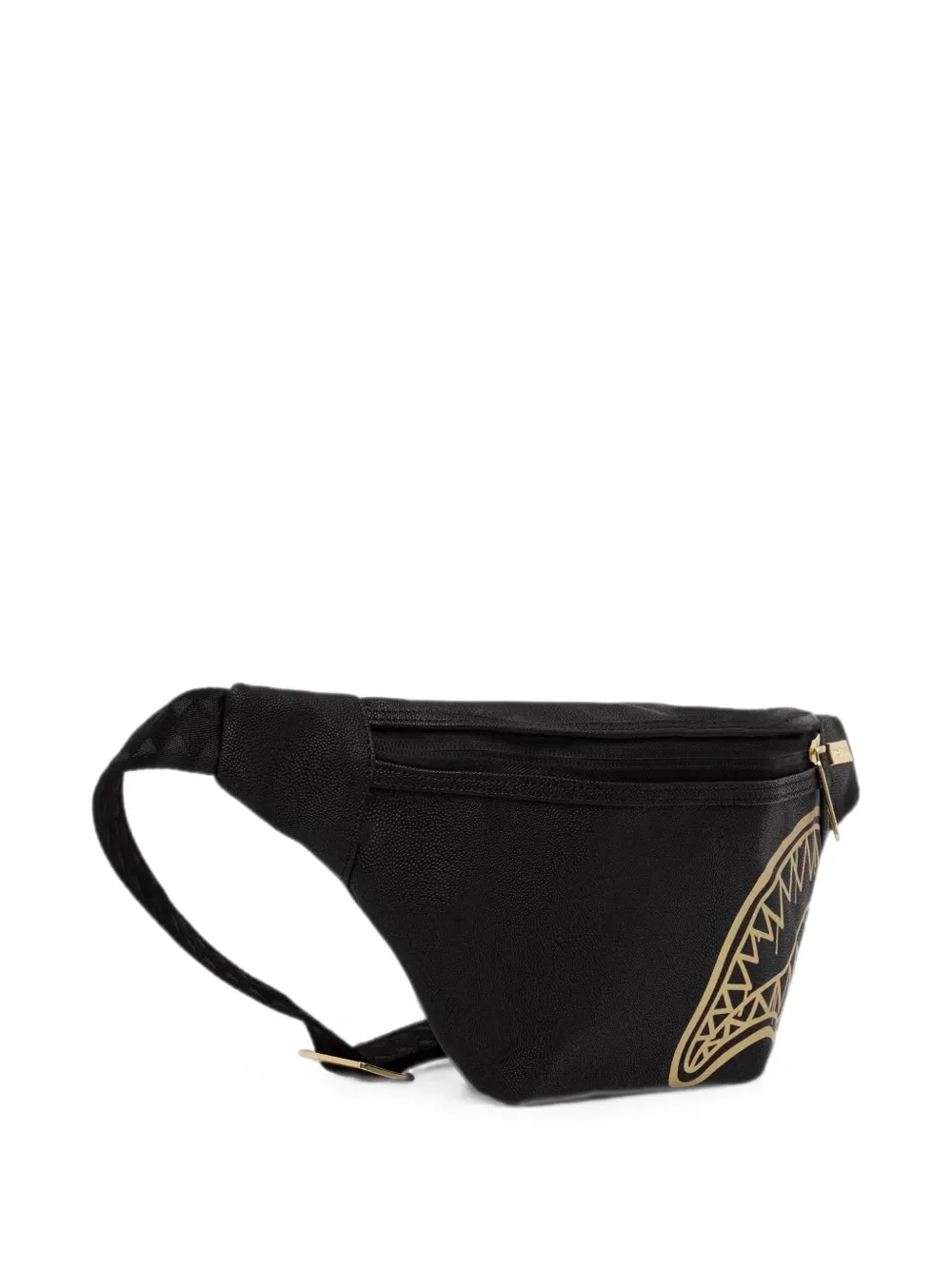 Sprayground Gold Fang Savvy heuptas Zwart