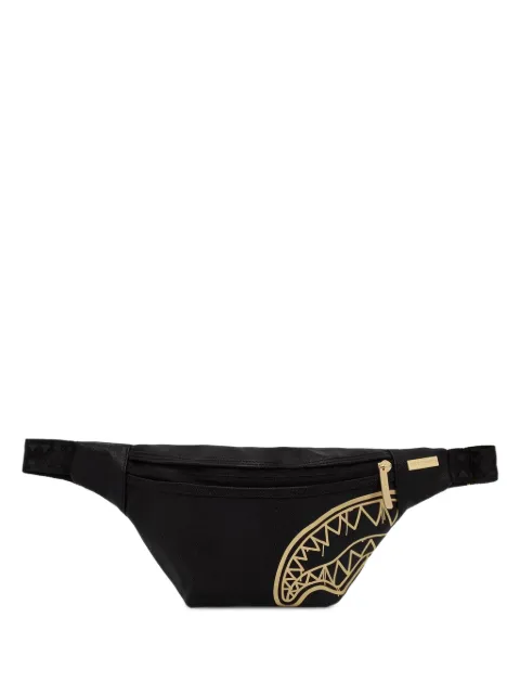 Sprayground Gold Fang Savvy belt bag