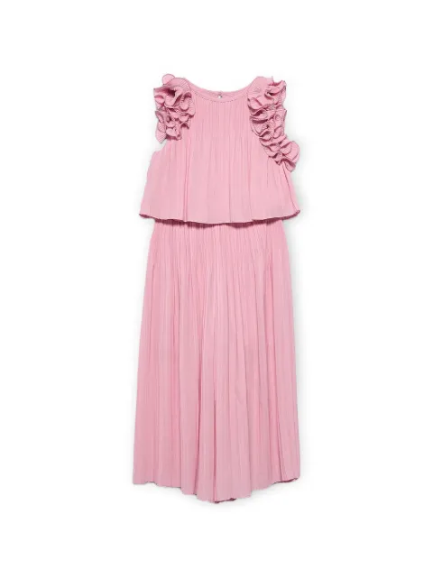Abel & Lula pleated ruffled trousers set (set of two)