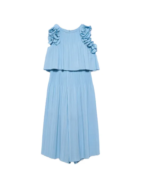 Abel & Lula pleated ruffled trousers set (set of two)