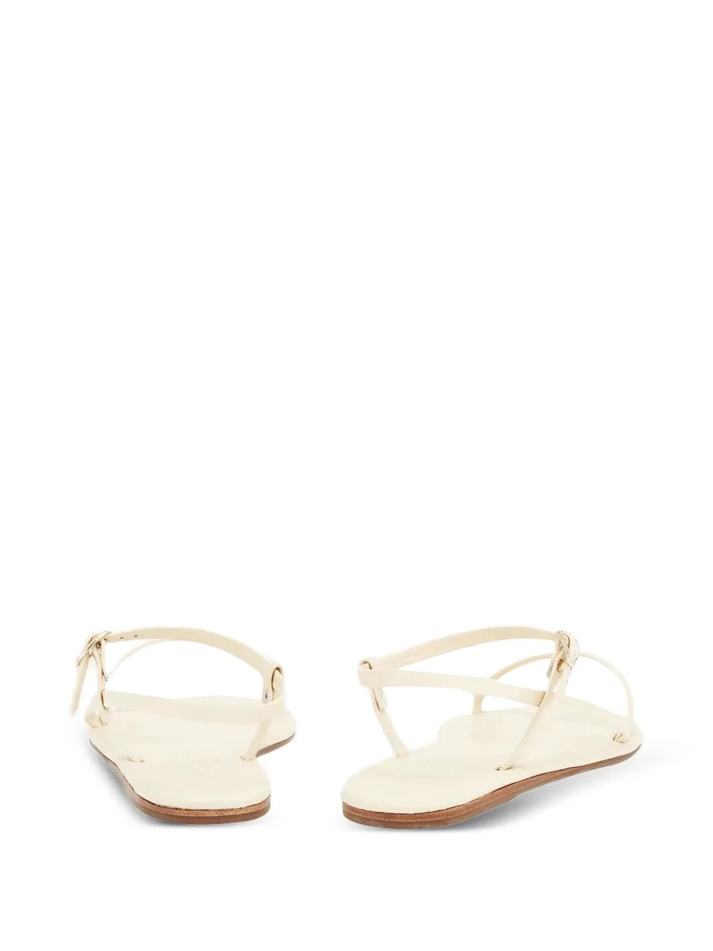 Ancient Greek Sandals Filothei buckle-fastening sandals Beige