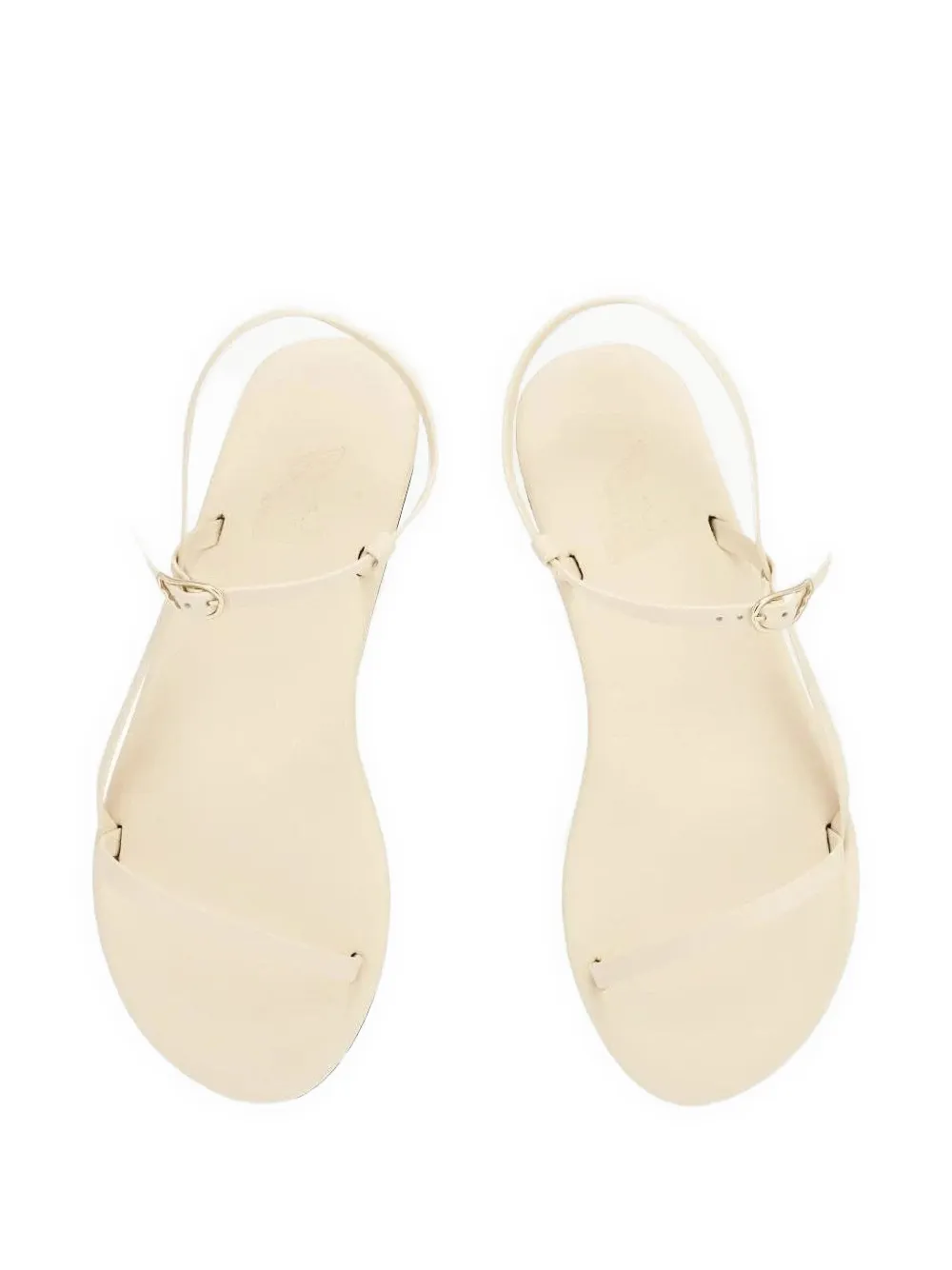 Ancient Greek Sandals Filothei buckle-fastening sandals Beige