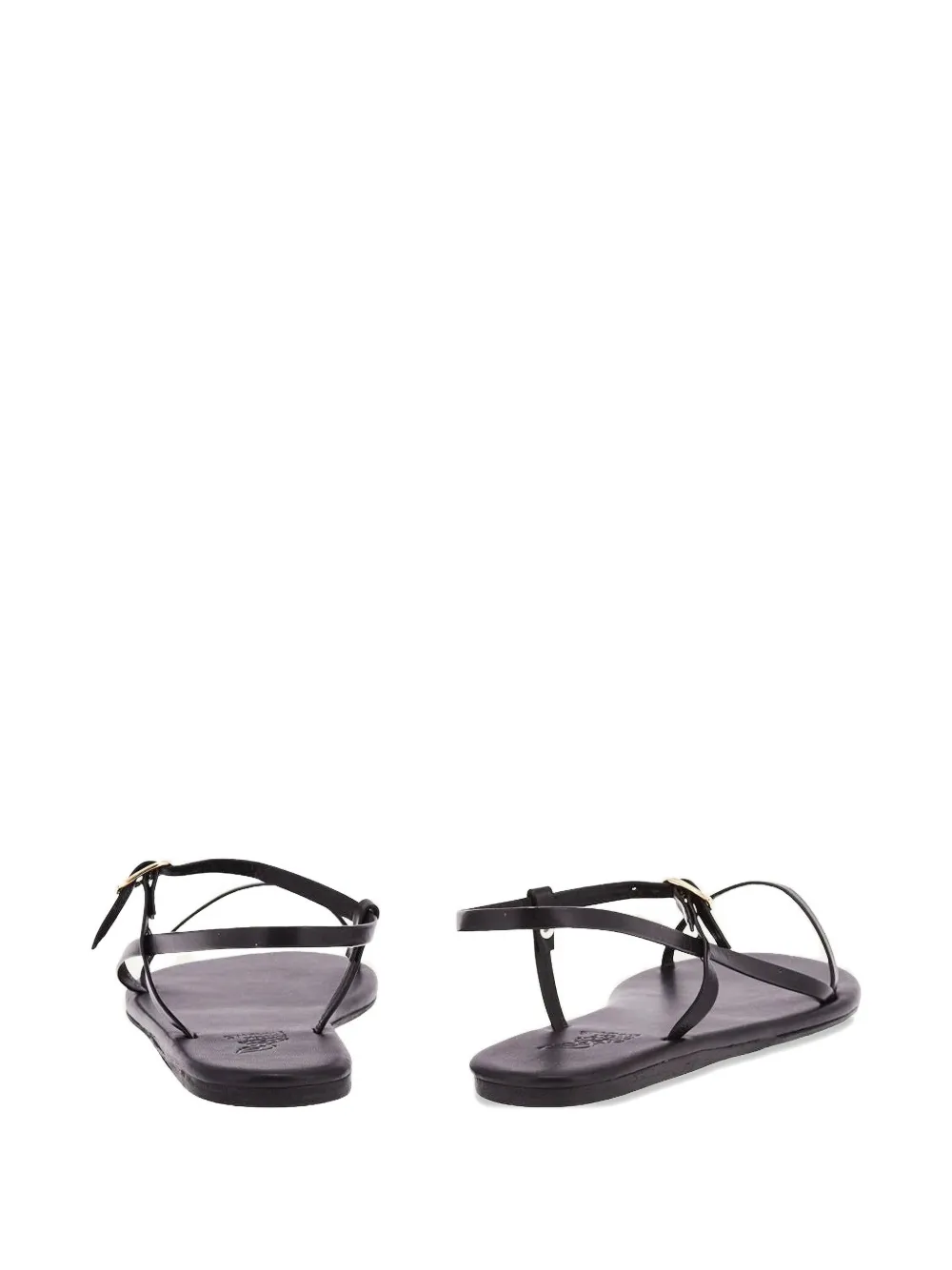 Ancient Greek Sandals Filothei buckle-fastening sandals Zwart