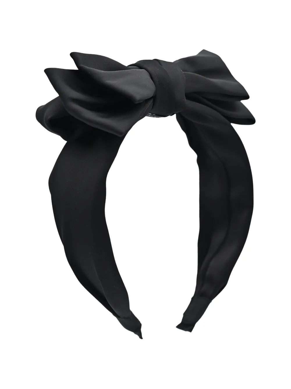 Mimi Tutu bow-detail headband - Nero