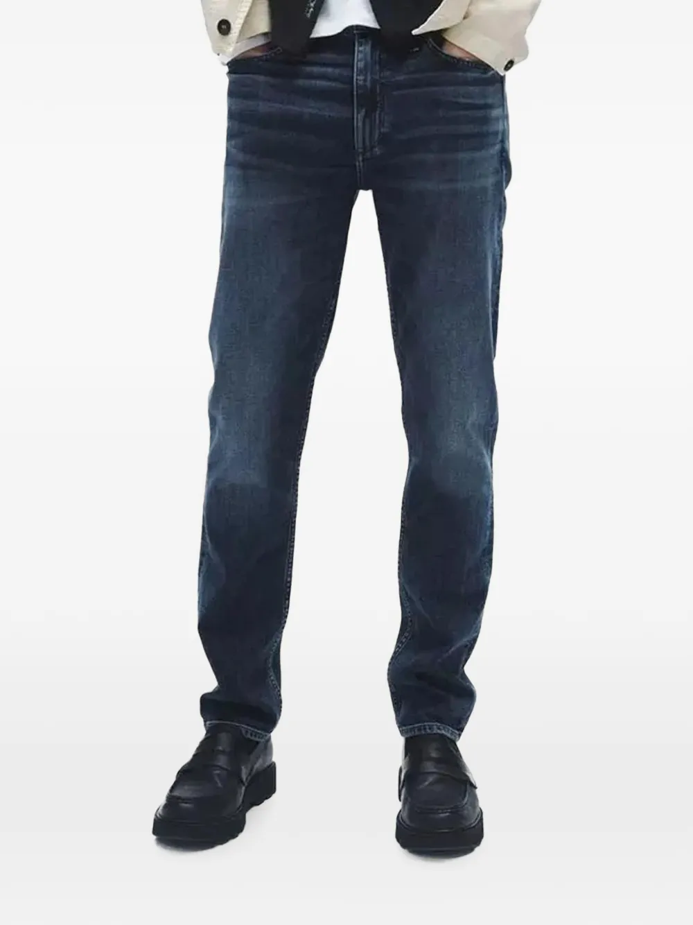 rag & bone Straight jeans Blauw