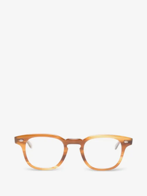 Garrett Leight Sherwood square-frame glasses