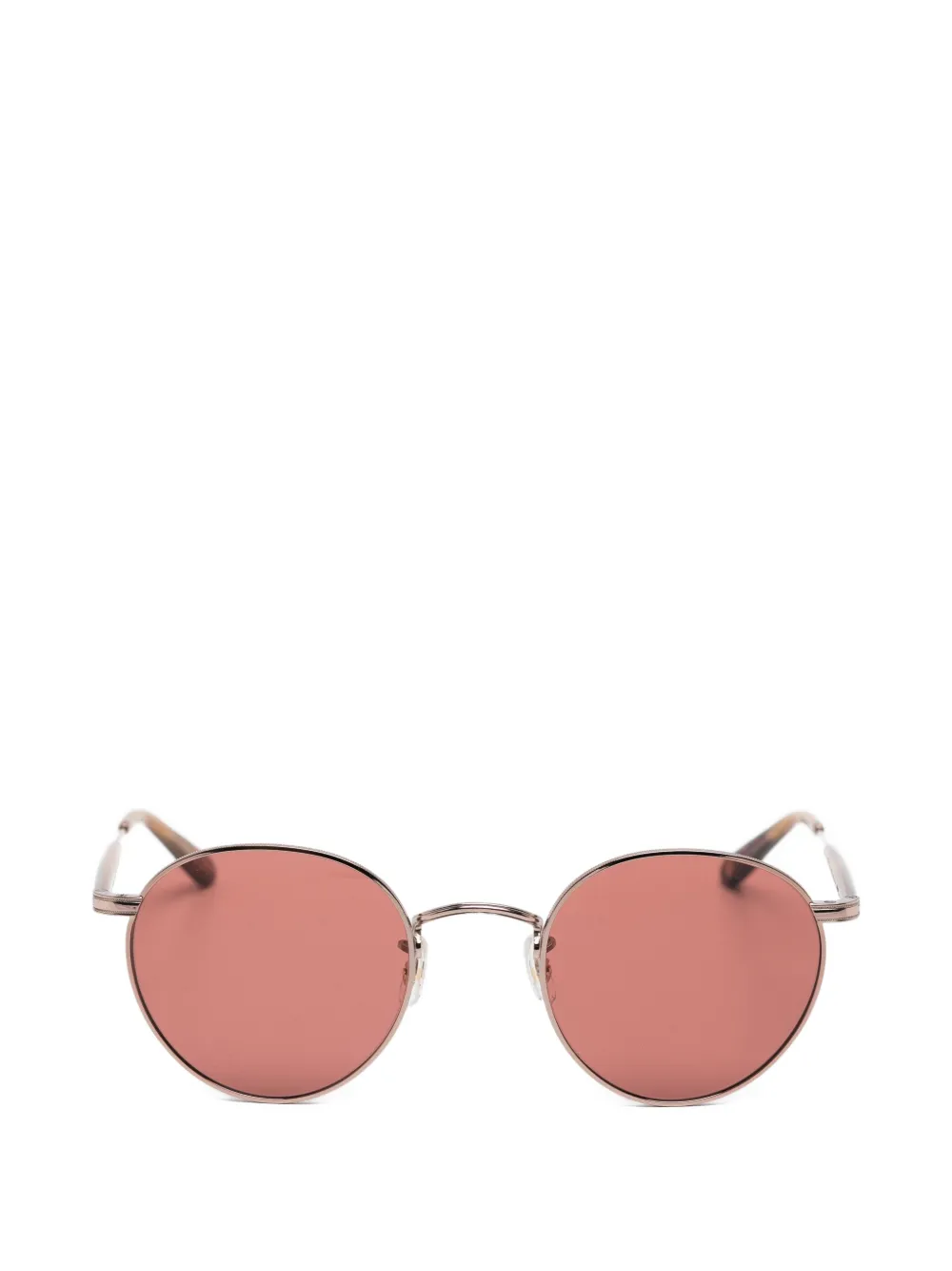 Garrett Leight Wilson round-frame sunglasses - Marrone